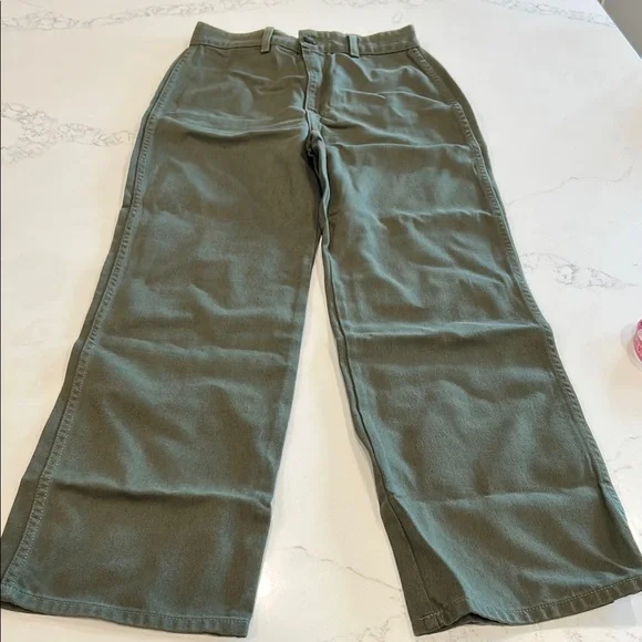 REFORMATION Women's Marine Jean Size 27 In Wash Army - Picture 4 of 14